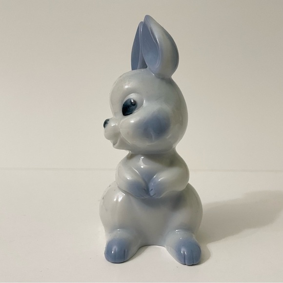 Vintage Ceramic Bunny Rabbit Figurine Japan 5” Tall - Picture 4 of 16
